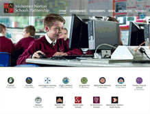 Tablet Screenshot of midsomernortonschoolspartnership.com